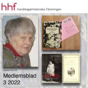 Omslagsbild medlemsblad nummer 3 2022, Handikapphistoriska Föreningen